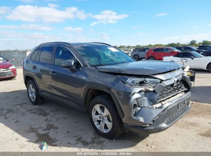 Lot #3053063578 2020 TOYOTA RAV4 HYBRID XLE