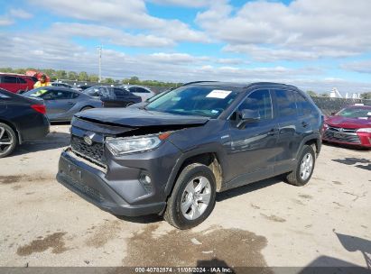 Lot #3053063578 2020 TOYOTA RAV4 HYBRID XLE