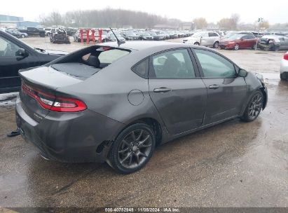 Lot #3035084350 2015 DODGE DART SXT