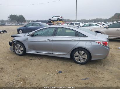 Lot #3035073247 2015 HYUNDAI SONATA HYBRID LIMITED