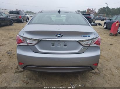 Lot #3035073247 2015 HYUNDAI SONATA HYBRID LIMITED