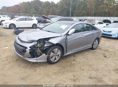 Lot #3035073247 2015 HYUNDAI SONATA HYBRID LIMITED