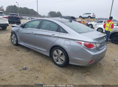 Lot #3035073247 2015 HYUNDAI SONATA HYBRID LIMITED