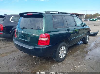 Lot #3035073238 2003 TOYOTA HIGHLANDER V6