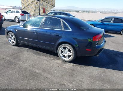 Lot #3035707662 2007 AUDI A4 2.0T