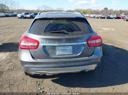 Lot #3056070085 2015 MERCEDES-BENZ GLA 250 4MATIC