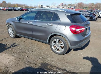 Lot #3056070085 2015 MERCEDES-BENZ GLA 250 4MATIC