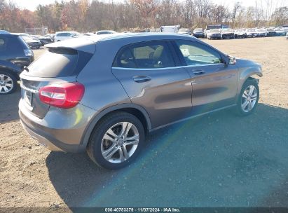 Lot #3056070085 2015 MERCEDES-BENZ GLA 250 4MATIC