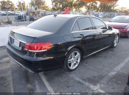 Lot #3042572865 2014 MERCEDES-BENZ E 350