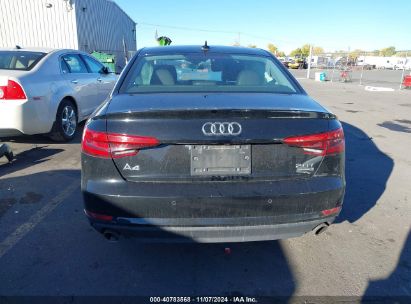 Lot #3035089560 2017 AUDI A4 2.0T PREMIUM