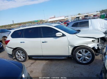 Lot #3035084328 2019 NISSAN PATHFINDER SL