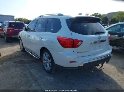 Lot #3035084328 2019 NISSAN PATHFINDER SL