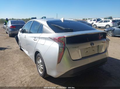 Lot #3053063568 2016 TOYOTA PRIUS TWO