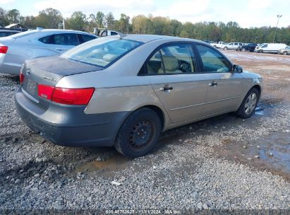 Lot #2992821740 2010 HYUNDAI SONATA GLS