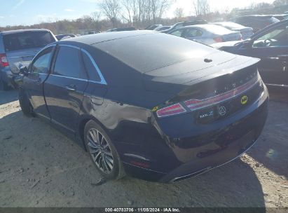 Lot #2995295087 2017 LINCOLN MKZ HYBRID SELECT