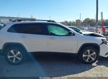 Lot #2997773348 2022 JEEP CHEROKEE LIMITED 4X4