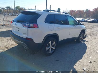 Lot #2997773348 2022 JEEP CHEROKEE LIMITED 4X4