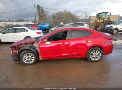 Lot #2992816504 2014 MAZDA MAZDA3 I TOURING