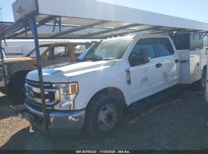 Lot #3050083894 2022 FORD F-350 CHASSIS XLT