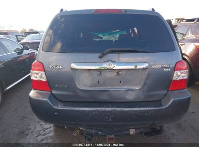 Lot #2995295043 2006 TOYOTA HIGHLANDER HYBRID V6