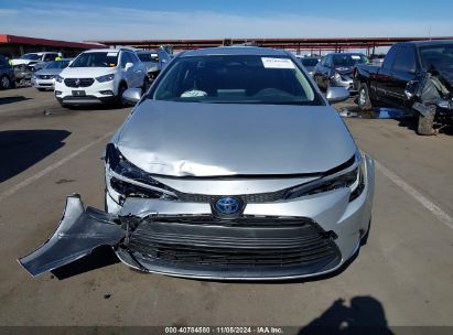 Lot #3053066811 2024 TOYOTA COROLLA HYBRID LE