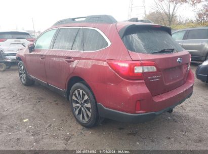 Lot #3035073217 2017 SUBARU OUTBACK 2.5I LIMITED