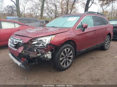 Lot #3035073217 2017 SUBARU OUTBACK 2.5I LIMITED