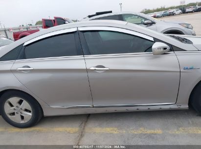 Lot #3037530064 2012 HYUNDAI SONATA HYBRID