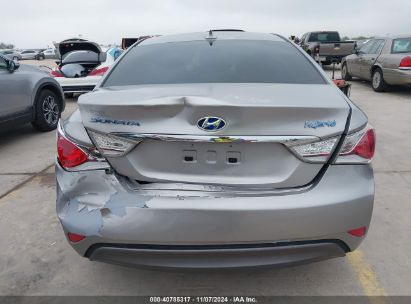 Lot #3037530064 2012 HYUNDAI SONATA HYBRID