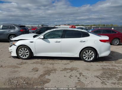 Lot #3053063558 2016 KIA OPTIMA EX