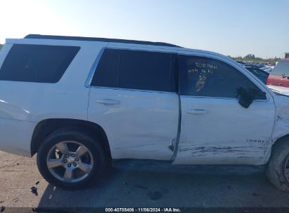 Lot #3035084294 2018 CHEVROLET TAHOE LS