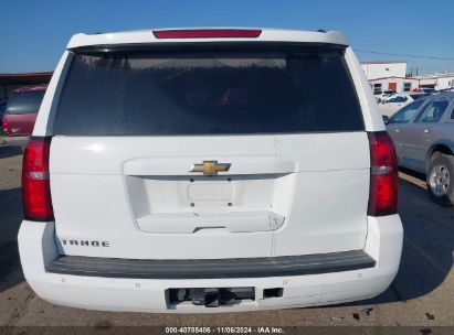 Lot #3035084294 2018 CHEVROLET TAHOE LS