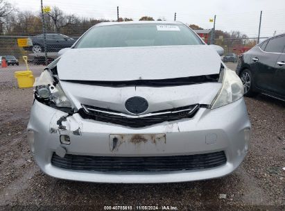 Lot #3035084290 2013 TOYOTA PRIUS V THREE