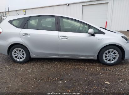 Lot #3035084290 2013 TOYOTA PRIUS V THREE