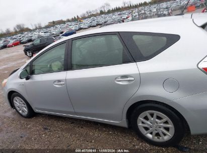 Lot #3035084290 2013 TOYOTA PRIUS V THREE