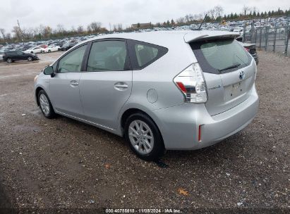 Lot #3035084290 2013 TOYOTA PRIUS V THREE