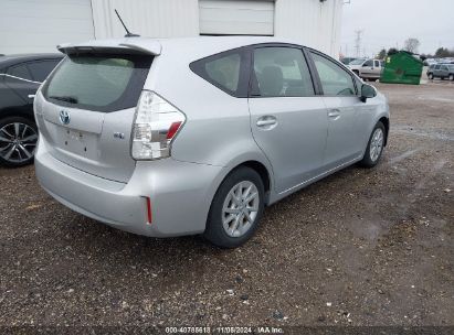 Lot #3035084290 2013 TOYOTA PRIUS V THREE