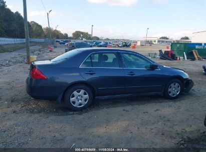 Lot #3031680829 2007 HONDA ACCORD 2.4 LX