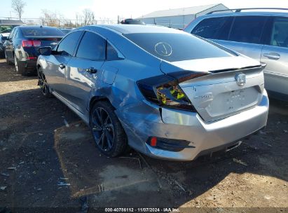 Lot #3035073173 2021 HONDA CIVIC SPORT