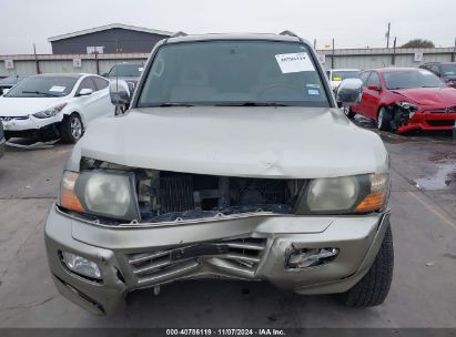 Lot #2997781071 2001 MITSUBISHI MONTERO LIMITED