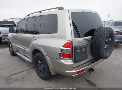 Lot #2997781071 2001 MITSUBISHI MONTERO LIMITED