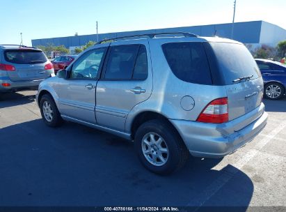 Lot #2992832198 2005 MERCEDES-BENZ ML 350 4MATIC