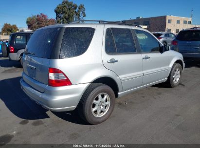 Lot #2992832198 2005 MERCEDES-BENZ ML 350 4MATIC