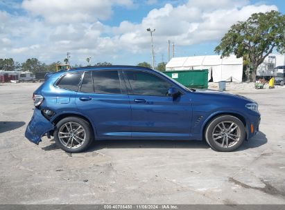 Lot #2992821630 2020 BMW X3 SDRIVE30I