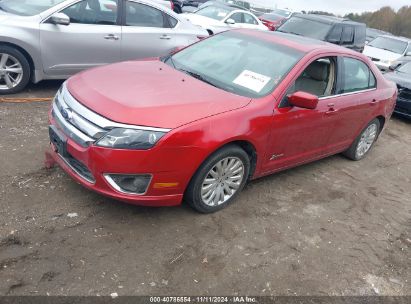 Lot #3032780858 2011 FORD FUSION HYBRID