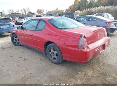 Lot #3050079867 2004 CHEVROLET MONTE CARLO LS