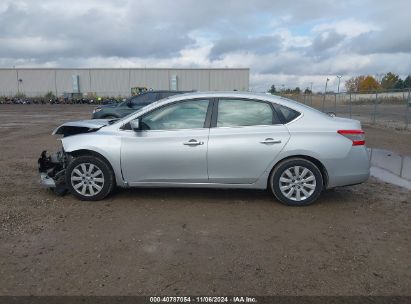 Lot #3049471560 2015 NISSAN SENTRA FE+ S/S/SL/SR/SV