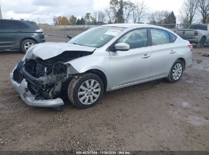 Lot #3049471560 2015 NISSAN SENTRA FE+ S/S/SL/SR/SV