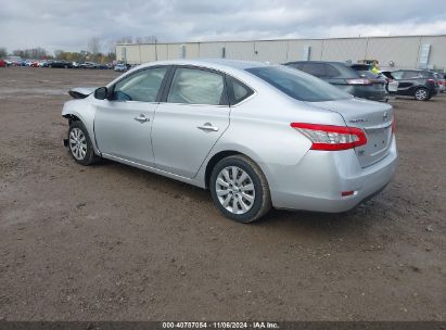 Lot #3049471560 2015 NISSAN SENTRA FE+ S/S/SL/SR/SV