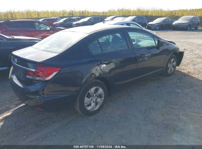 Lot #3035073151 2013 HONDA CIVIC LX